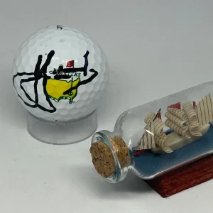 Cameron Cam Smith signed Masters Logo Golf Ball JSA COA LIV Auto A2663