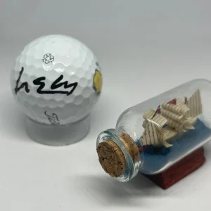 Si Woo Kim signed Masters Logo Golf Ball JSA COA Rare PGA Golfer Auto A2674
