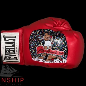 Muhammad Ali signed Boxing Glove JSA LOA Hand Painted Carter X Auto Liston Y60