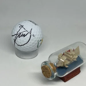 Xander Schauffele signed Waste Management Logo Golf Ball JSA COA Masters A2739
