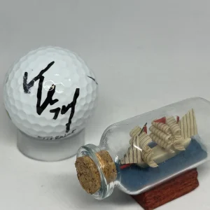 Tom Kim signed Masters Logo Golf Ball JSA COA Augusta National Auto Rare A2745
