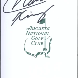 Norman Xiong signed Masters Scorecard JSA COA Augusta National PGA Golf Z1162
