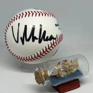 Victor Hovland signed Rawlings OML Baseball PSA DNA Masters Golf PGA Auto A2761