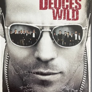 Norman Reedus signed Deuces Wild Movie Folder JSA COA Vintage Auto Dorff Z1212