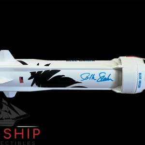William Shatner signed Blue Origin Rocket JSA COA StarTrek Actor Auto Bold Z1247
