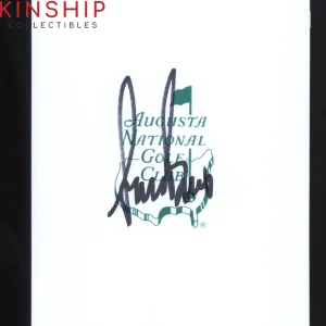 Sam Burns signed Masters Scorecard JSA COA PGA Augusta Golf Auto Z1276
