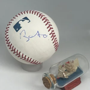 Beto O'Rourke signed Rawlings OML Baseball JSA 2020 President Candidate A2831
