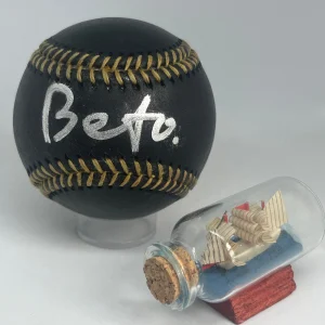 Beto O'Rourke signed Rawlings OML Baseball JSA 2020 President Candidate A1394
