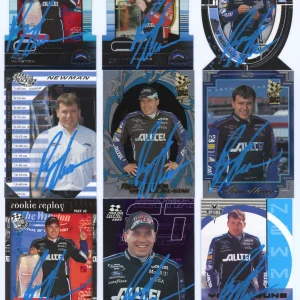 Ryan Newman signed Trading Card Lot Nascar Auto Assorted (9 total) LOT 1
