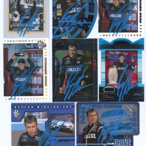 Ryan Newman signed Trading Card Lot Nascar Auto Assorted (8 total) LOT 5
