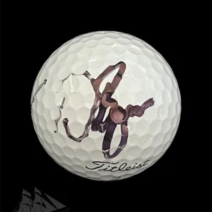 Daniel Berger signed Masters Logo Golf Ball JSA COA Golf PGA Auto A2836
