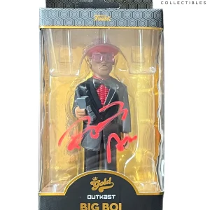 Big Boi signed Funko Gold Vinyl Figure JSA COA Outkast Auto Rare Rap Z1319
