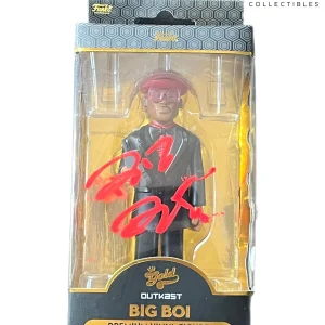 Big Boi signed Funko Gold Vinyl Figure JSA COA Outkast Auto Rare Rap Z1320
