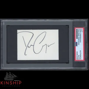 Dan Crenshaw signed cut PSA DNA Slabbed Auto US Rep Texas President Trump C1924
