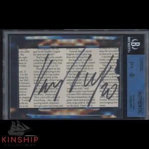 Jakub Voracek signed Cut JSA Beckett Slabbed Vintage Auto Flyers Hockey C20
