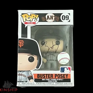 Buster Posey signed Funko Pop 09 JSA COA SF Giants HOF Auto Rare Z1357