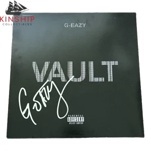 G Eazy signed Vault Album Vinyl JSA COA Rapper Auto Rare Bold Z1356
