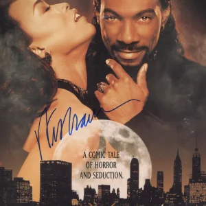 Wes Craven signed Vampire in Brookly Movie Folder JSA COA Scream Auto Z1378
