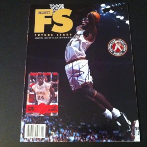 Antonio McDyess Nuggets 1996 FS Beckett Magazine Mag Signed Auto
