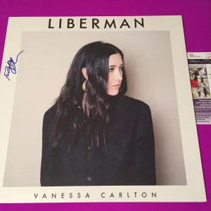 Vanessa Carlton Music Liberman Signed Auto Vinyl Record Album JSA Certified COA
