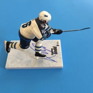 Andrew Ladd Jets Signed Auto McFarlane Action Figurine Beckett BAS COA
