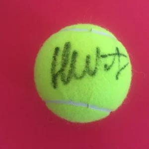 Heather Watson Tennis Dunlop Tennis Ball Signed Auto