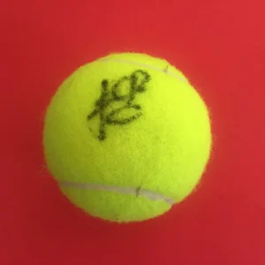 Veronica Cepede Royg Tennis Dunlop Tennis Ball Signed Auto
