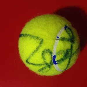 Saisai Zheng Wilson Tennis Ball Signed Auto
