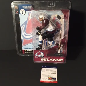 Teemu Selanne Signed Auto McFarlane Action Figurine PSA/DNA COA