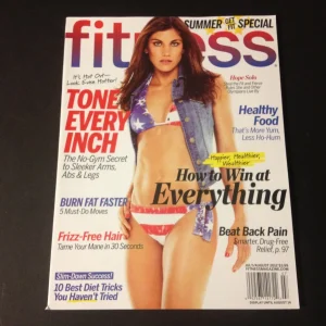 Hope Solo Team USA 2012 Fitness Magazine Mag Newstand Edition Great Condition
