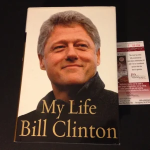 Bill Clinton President "My Life" Signed Auto Hard Copy Book PSA/DNA Letter
