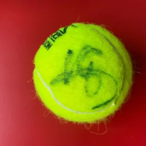 Vania King Wimbledon Slazenger Tennis Ball Signed Auto
