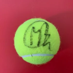Marie Bouzková Czechia Wilson Tennis Ball Signed Auto
