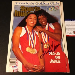 Jackie Joyner-Kersee 1988 Sports Illustrated Magazine Mag Signed Auto PSA/DNA
