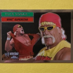2006 TOPPS CHROME HERITAGE WWE HULK HOGAN WWE SUPERSTAR #12
