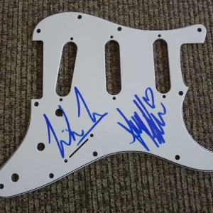 Karmin Amy & Nick Autographed Signed Guitar Pickguard Guaranteed

