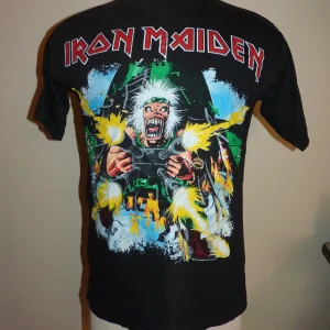 Iron Maiden No Prayer On the Road Tour 1990-1991 L Blk T Shirt Shoot That Fukker
