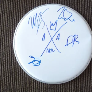 American Authors Band Autographed Signed 10" DRUMHEAD Guaranteed #2

