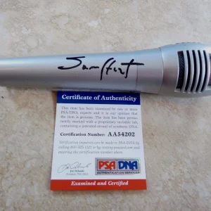 Sam Hunt Take Your Time House Party Autographed Music Microphone PSA Certified 2