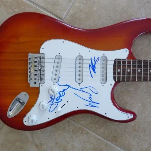 Emblem 3 Sexy Band Signed Autographed Electric Guitar Guaranteed
