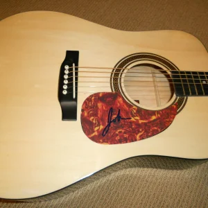 Johnny Rzeznik Goo Goo Dolls Signed Autographed Acoustic Guitar Guaranteed
