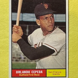 1961 TOPPS ORLANDO CEPEDA #435 GIANTS HOF
