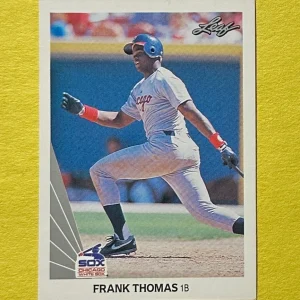 1990 LEAF FRANK THOMAS #300 WHITE SOX ROOKIE CARD HOF
