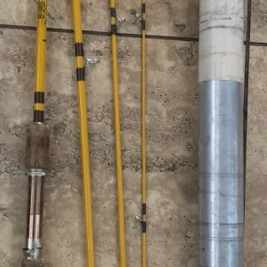 Vintage Wright & McGill 4pcs Trail Blazer 7 1/2' M4TWU spin/fly Fishing Pack Rod
