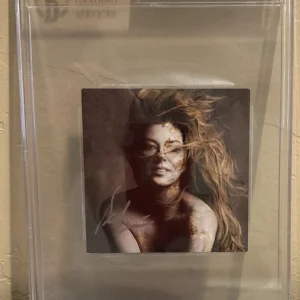 Shania Twain Signed Autographed 3.75" x 3.75" CD Art Card PSA Certified Slabbed
