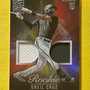 2022 PANINI CAPSTONE ONEIL CRUZ ROOKIE RELIC #RDM-OC PIRATES
