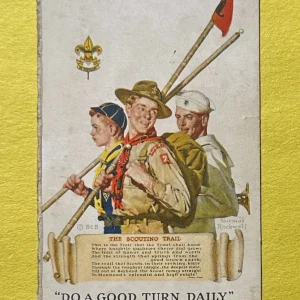 VINTAGE BOY SCOUTS OF AMERICA IDENTIFICATION CARD
