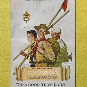 1947 VINTAGE BOY SCOUTS OF AMERICA IDENTIFICATION CARD
