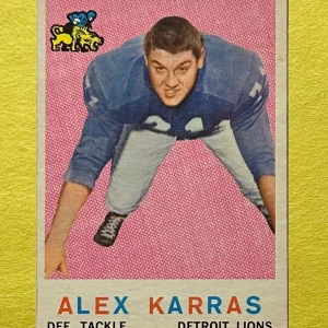 1959 TOPPS ALEX KARRAS #103 RC HOF
