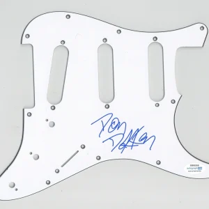 DON DOKKEN SIGNED AUTOGRAPH STRAT ELECTRIC GUITAR PICKGUARD ACOA
